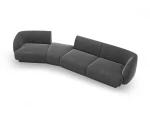 Modulinė sofa Micadoni Miley, pilka