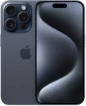 Apple iphone 15 pro 256gb mėlynas titanium