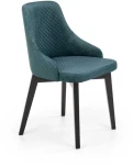 TOLEDO 3 chair, color: quilted velvet Karo 4 - MONOLITH 37