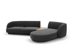 Modulinė sofa Micadoni Miley, pilka