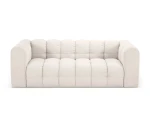 Sofa Micadoni Mellow, 220x106x75 cm, balta