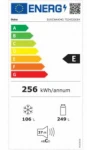 BEKO Šaldytuvas B1RCNA404G, height 203.5 cm, Energy class E, NeoFrost, AeroFlow, Pilkas