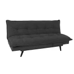 Sofa-lova Home4You Spry, juoda