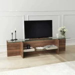 TV staliukas Kalune Design Televizoriaus stovas Escape - Walnut