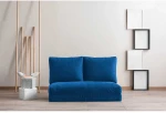 Kalune Design Mėlyna 2 vietų sofa-lova Taida - Mėlyna