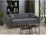 Kalune Design 3 vietų sofa-lova Marta - Mėlyna