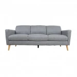 Sofa Home4you Kaili, 200x83x84 cm, pilka