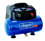 Kompresorius Scheppach HC 06, 6 l, 1200 W, 192 L / min., 8 barai