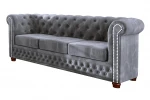 Sofa Ropez York 3, pilka