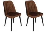 Kalune Design Kėdės rinkinys (2 vienetai) Alfa-436 V2
