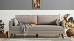 Kalune Design 3 vietų sofa Bella Sofa For 3 Pr - Kreminis