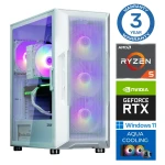 Intop Aqua Ryzen 5 7600X 16GB DDR5 500SSD M.2 NVME+2TB RTX3060 12GB WIN11Pro