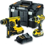 Gręžtuvas Dewalt DCD790+DCH253