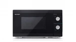 Sharp | Microwave Oven | YC-MS01E-B | Free standing | 20 L | 800 W | Black