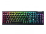 Razer | Mechanical Gaming Keyboard | BlackWidow V4 X | Gaming Keyboard | Wired | Nordic | Green Mechanical Switches (Clicky)