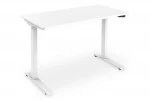 Electric Height Adjustable Desk | 73 - 123 cm | Maximum load weight 50 kg | Metal | White