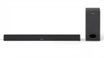 Sharp | HT-SBW110 2.1 Slim Soundbar | Black | No | AUX in | Bluetooth | Wireless connection