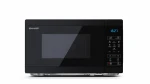 Sharp | Microwave Oven | YC-MS02E-B | Free standing | 800 W | Black