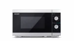 Sharp | Microwave Oven with Grill | YC-MG01E-S | Free standing | 800 W | Grill | Silver