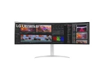 LG 49WQ95C-W 49“ UltraWide Curved LED Monitor 5120x1440/400cd/m2/5ms/ HDMI USB Type C Display Port | LG | Monitor | 49WQ95C-W | 49 " | IPS | QHD | 32:9 | 144 Hz | 5 ms | 5120 x 1440 | 400 cd/m² | HDMI ports quantity 2 | Silver | Warranty 36 month(s)