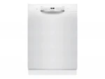 Dishwasher | SMU2ITW00S | Built-under | Width 60 cm | Number of place settings 12 | Number of programs 6 | Energy efficiency class E | Display | AquaStop function | White