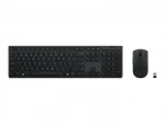 Lenovo | Professional Wireless Rechargeable Combo Keyboard and Mouse | Keyboard and Mouse Set | Wireless | Mouse included | US | Bluetooth | Grey