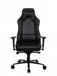 Arozzi Frame material: Metal; Wheel base: Aluminium; Upholstery: Soft PU | Gaming Chairs | Vernazza SoftPU | Pure Black