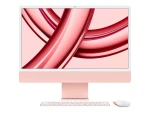 Apple iMac 24” 4.5K Retina, Apple  M3 8C CPU, 8C GPU/8GB/256GB SSD/Pink/RUS | Apple