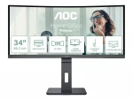 AOC CU34P3CV | 34 " | VA | 21:9 | 100 Hz | 4 ms | 3440 x 1440 pixels | HDMI ports quantity 1