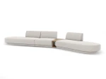 Modulinė sofa Micadoni Miley, pilka