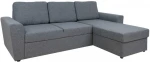 Corner sofa bed INGMAR pilkas