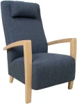 Fotelis Armchair VENLA bluish pilkas