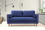 Kalune Design 2 vietų sofa Rome - Navy Mėlyna