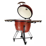 Kepsninė Kamado Euroliux E-18 BBQ, 121x65.5x108 cm, raudona