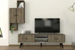 TV staliukas Kalune Design Televizijos vienetas Dalia - Walnut