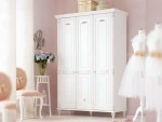 Kalune Design Spinta Romantic 3 Doors Wardrobe