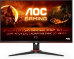 Monitorius AOC Q27G2E/BK, 27", 2560 x 1440, VA, 155 Hz, 1 ms