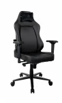 Žaidimų kėdė Arozzi Primo Pu Gaming Chair, Juoda su juodu logo