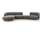 Modulinė sofa Micadoni Miley, ruda