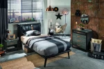 Kalune Design Viengulė lova Dark Metal Bed (100X200)