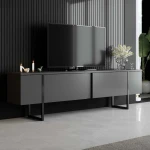 TV staliukas Kalune Design TV stalas Luxe - Anthracite, Juodas