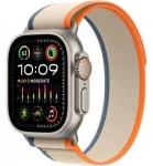 Išmanusis laikrodis Apple Watch ultra 2 gps + cellular, 49mm koperta su tytanu su opaską trail w kolorze pomarańczowym/beżowym - m/l