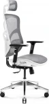Diablo Chairs Diablo V-Basic pilka - juoda ergonominė kėdė