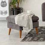 Kalune Design Tuffet Sofia Puf - Anthracite