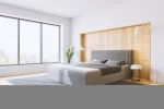 Kontinentinė lova Tessa, 120x200 cm, pilka