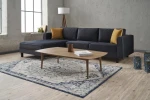 Kalune Design Kampinė sofa Kale Velvet Left - Anthracite