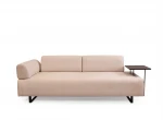Sofa-lova Infinity, smėlio spalvos