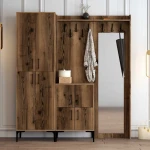 Kalune Design Salės stendas Berlin ABC - Walnut