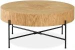 Coffee table CASTINO D75xH36cm, oak