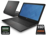 Nešiojamas kompiuteris Dell Inspiron 7559 Juodas 15.6" LED FullHD matinis (1920x1080) / Intel Core i7-6700HQ iki 3.5GHz / GeForce GTX 960M 4GB GDDR5 / 12GB DDR3L-1600MHz / 1TB + 250Gb SSD / WiFi AC / Bluetooth / USB 3.0 / HDMI